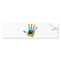 Wakeboard Say Hello Bumper Sticker
