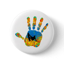Wakeboard Say Hello Pin