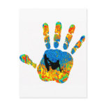 Wakeboard Say Hello postcards