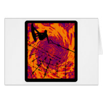 Wakeboard Sonic Air Greeting Cards