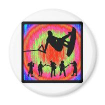 Wakeboard Soul Images Refrigerator Magnet