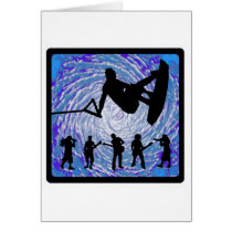 Wakeboard Soul Providing Greeting Card