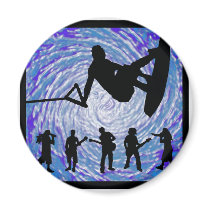 Wakeboard Soul Providing Refrigerator Magnet