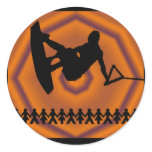 Wakeboard soul sliding stickers