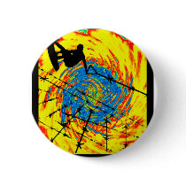 Wakeboard Soul Wired Pinback Button