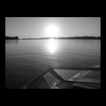 Wakeboard sunset posters