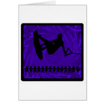 Wakeboard The Binary Greeting Card