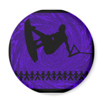 Wakeboard The Binary Refrigerator Magnets