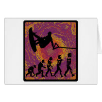Wakeboard WANT PROGRESS Greeting Cards