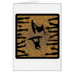 wakeboard with reaching cards