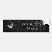 Wakeboarder; Cool Black Bumper Sticker