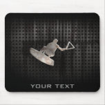 Wakeboarder; Cool Black Mouse Pads