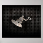 Wakeboarder; Cool Black Posters
