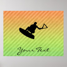Wakeboarder Poster