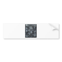 Wakes of Swirls (abstract expressionism) Bumper Sticker