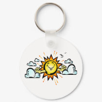 Waking up Sun keychains by doonidesigns Waking up Sun keychains