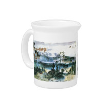Walchensee by Lovis Corinth Drink Pitcher