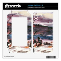 Walchensee by Lovis Corinth Motorola Droid 2 Skin