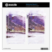 Walchensee by Lovis Corinth Motorola Droid X Decal