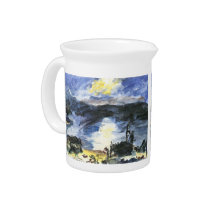 Walchensee by Lovis Corinth Pitcher
