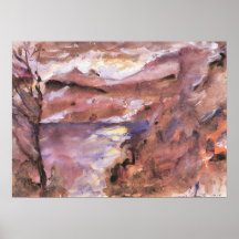 Walchensee by Lovis Corinth Poster