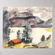 Walchensee by Lovis Corinth Poster