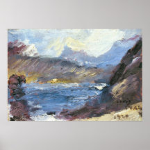 Walchensee by Lovis Corinth Posters