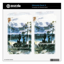 Walchensee by Lovis Corinth Skin For Motorola Droid X