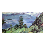 Walchensee Panoramic View From The Pulpit By Corin Photo Card