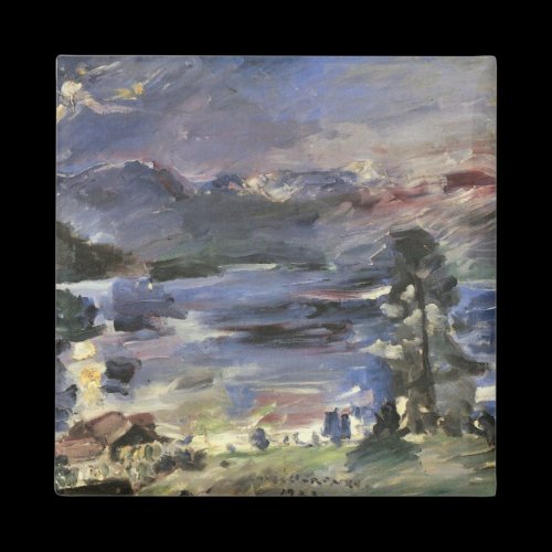 Walchensee with rising moon by Lovis Corinth Refrigerator Magnets