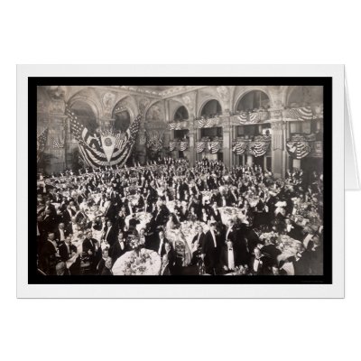 Waldorf Astoria New York City Photo 1906 Greeting Cards by lc_panoramicphotos