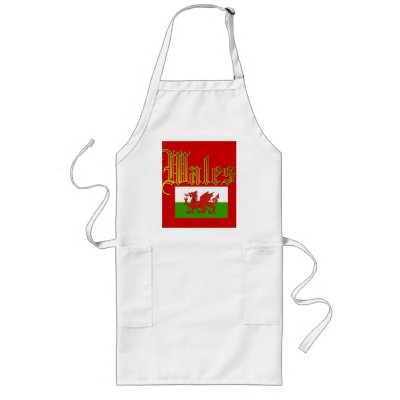 Wales (Cymru ) Apron by colintonwigglys