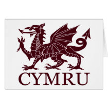 Wales CYMRU cards by allworldtees Wales CYMRU cards