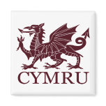 Wales CYMRU Magnets
