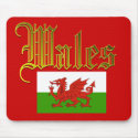 Wales (Cymru ) mousepads