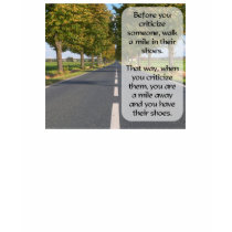 Walk a Mile in Another's Shoes t-shirts by NickMalik Walk a Mile in Another's Shoes t-shirts