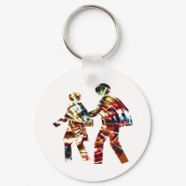 Walk and Grow Together keychains by doonagiri Walk and Grow Together keychains