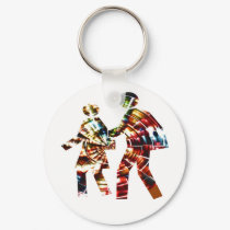 Walk and Grow Together keychains by doonagiri Walk and Grow Together keychains