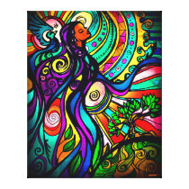 Walk By Faith Wrapped Canvas Print canvas prints