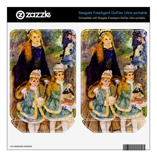 Walk by Pierre Renoir FreeAgent GoFlex Decals
