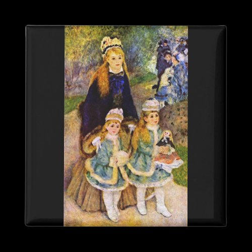Walk by Pierre Renoir Refrigerator Magnet