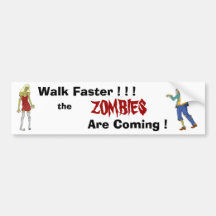 Walk Faster Bumper Sticker
