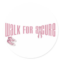 walk for a cure sticker