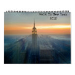 Walk In New York 2012 calendars