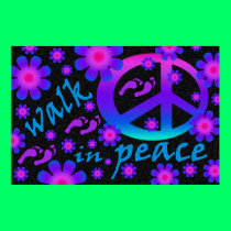 Walk in Peace Poster posters