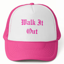Walk It Out hats