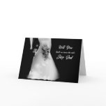 Walk Me Down the Aisle Step Dad? Wedding Greeting Cards