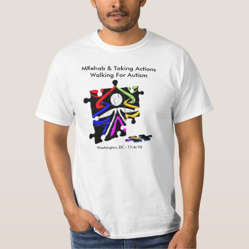 walk for autism shirt