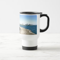 Walk Out To See Chicago Skyline Mugs