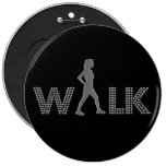 Walk Pinback Buttons